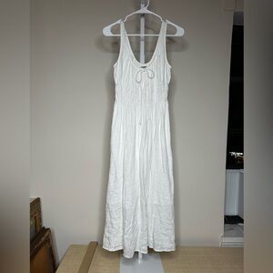 J. Crew White Linen Dress in Size XS